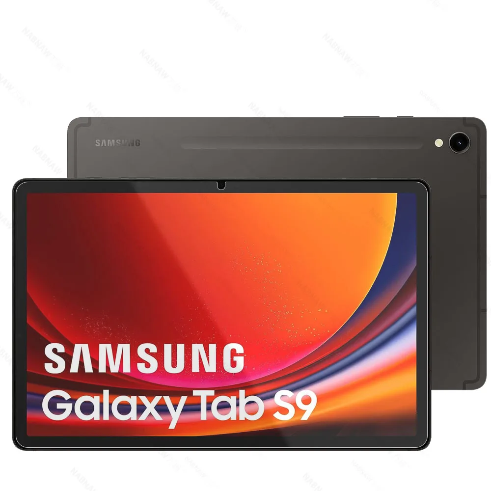 2 Pieces Oleophobic-Proof HD Scratch Proof Tempered Glass Screen Protector For Samsung Galaxy Tab S9 WiFi 5G 11 Inch Film 2