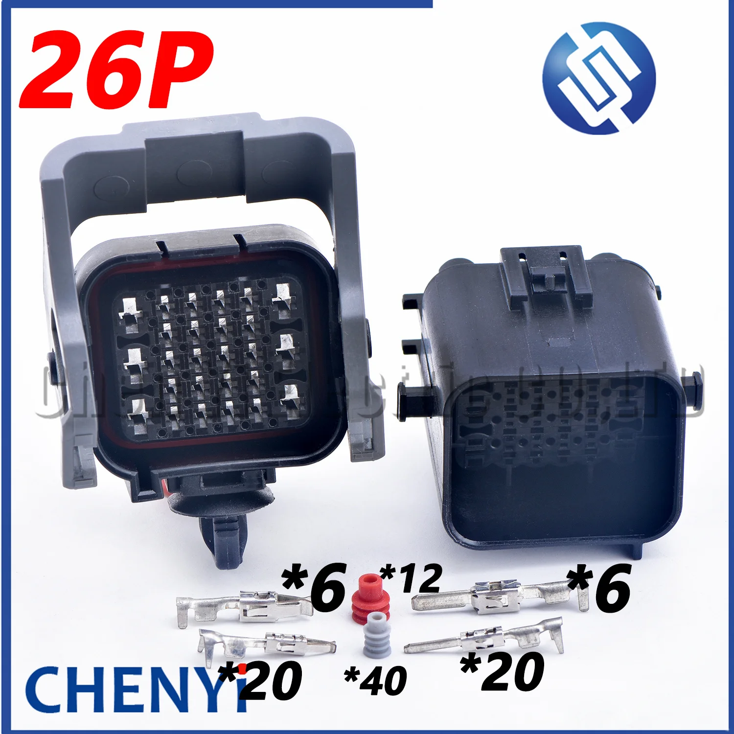 Conector impermeável fêmea da motocicleta, ECU Plug