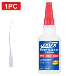 Ultra Strong 50g Transparent All - Purpose Adhesive - Fast - Drying, Waterproof & Heat - Resistant (50G - 1Pc)