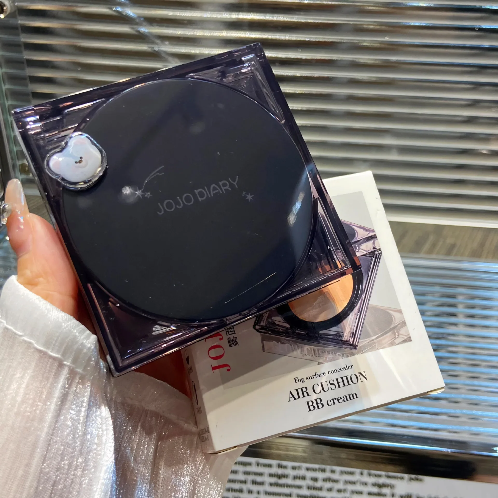 BB Cream Air Cushion Cream Cushion Foundation Air Cushion Crystal Record Oil Control Oil Holding Makeup bb Cream Liquid Foundation Concealer Moisturizing Light Air Cushion