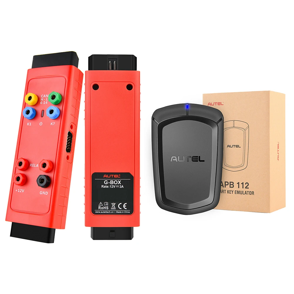 

AUTEL G-BOX2 For Mercedes DAS3 CAN EIS/EXS All Keys Lost For BMW DME/DDE ISN Read and Write Use With IM608 / IM508 / XP400 PRO