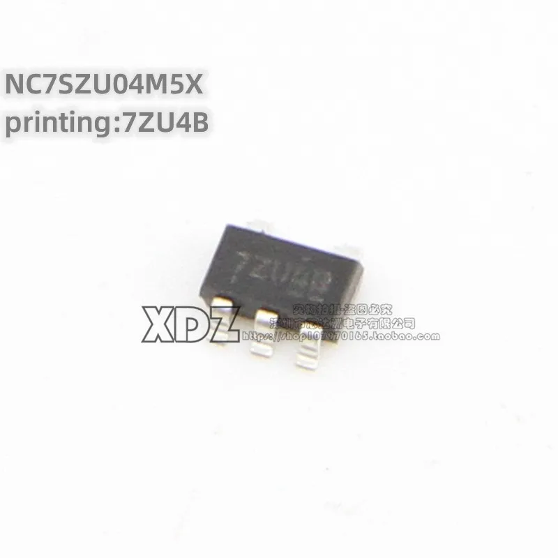 

10 шт./партия, трафаретная печать трафарета NC7SZU04M5X 7ZU4B 7ZU4E