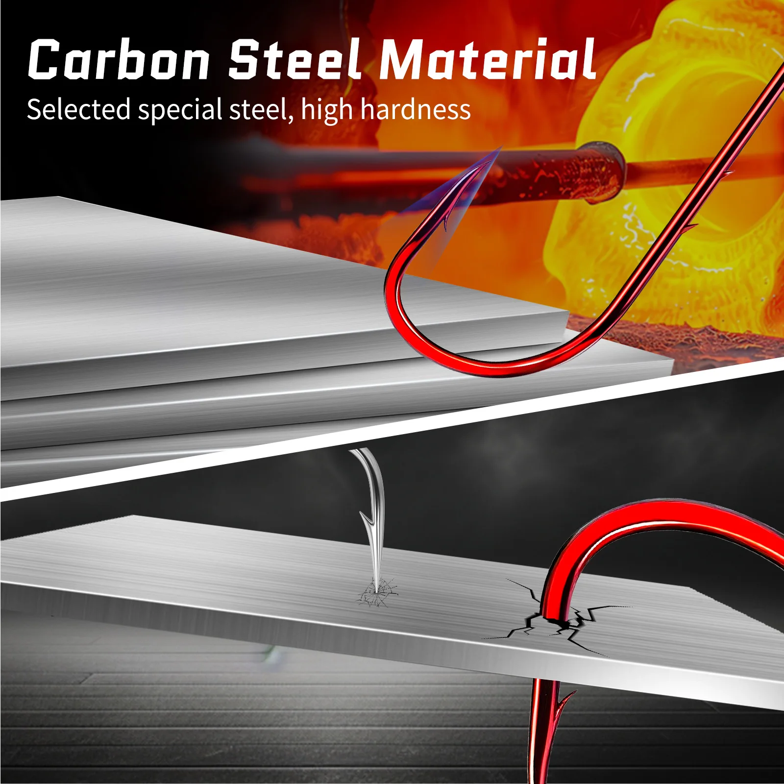 Long Shank Baitholder Hooks 3