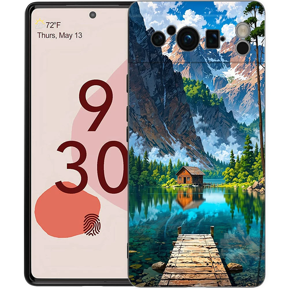 Landscape Japan Series Aesthetic Scenery Phone Case - Soft Shockproof TPU Cover