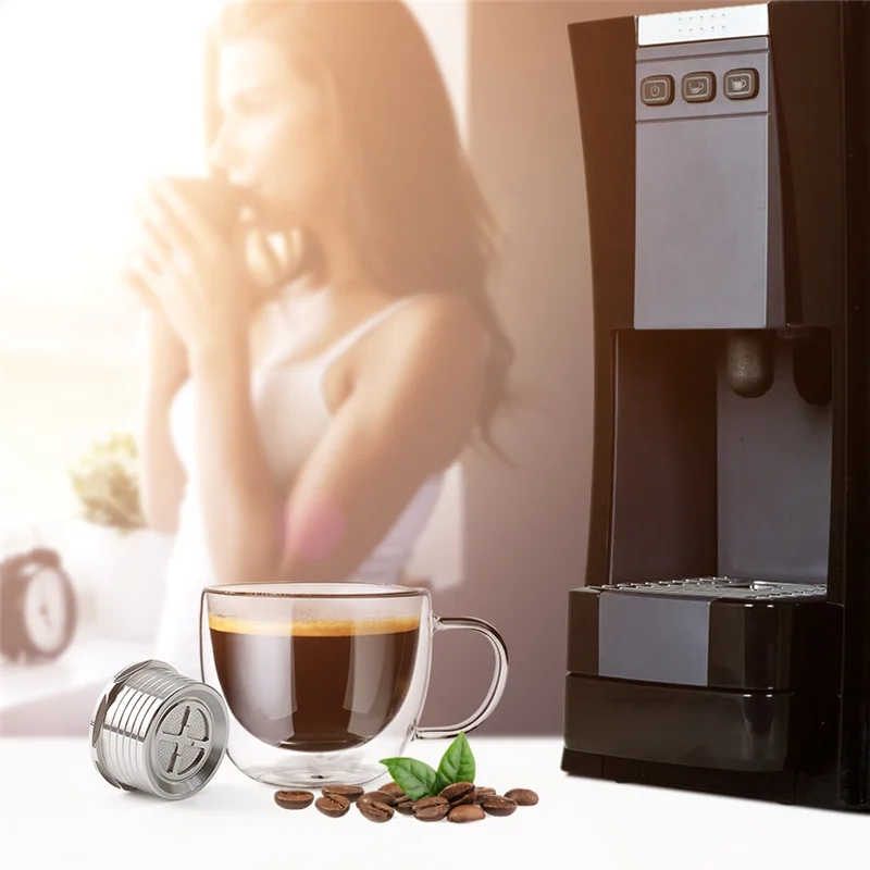 For Essse Espresso Caffe-S.12 Machine Stianless Steel Reusable Coffee Capsule Espresso Coffee Filter Pods#ABGP