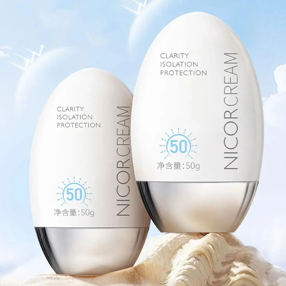 UV Sunscreen Cream SPF50 Whitening Sunblock Refreshing Sunscreen Moisturizing Anti-Aging Oil Control Reduce Skin Care