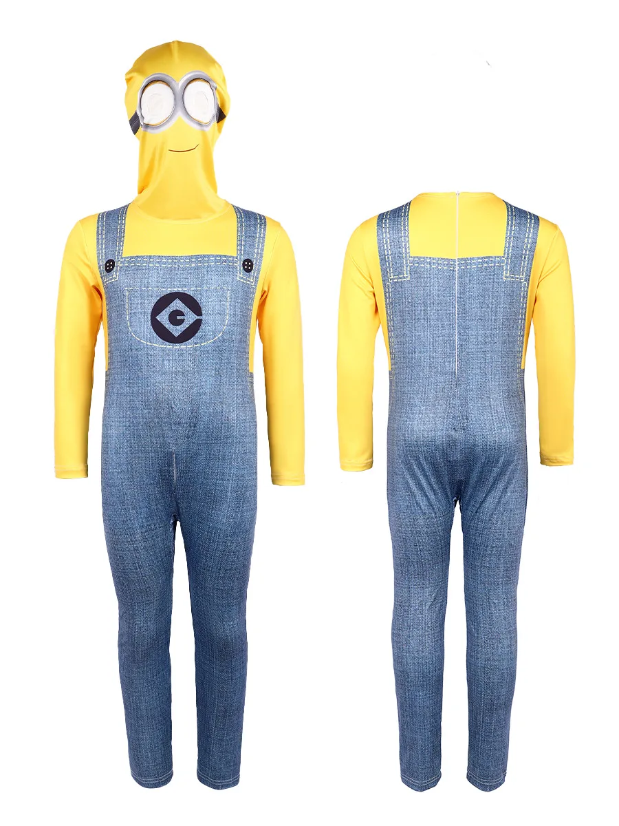 Kids Adults Anime Movie Minions Full Family Cosplay Halloween