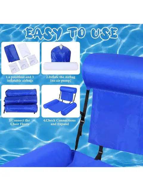 Adult Inflatable Pool Float Hammock 6