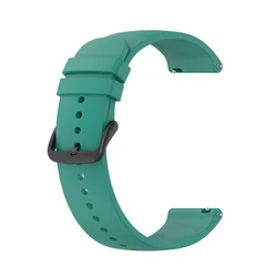 Premium Silicone Smartwatch Strap - Universal Fit and Comfort - 22mm (Darkgreen)