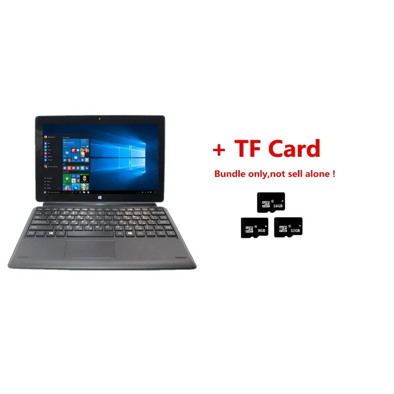 Tablette PC Windows 10 de 10.1 pouces avec clavier, 2 Go de RAM, 32 Go de  ROM, processeur Dean Z8350, appareil photo pour touristes, 1280x800 IPS,  W101, nouveau