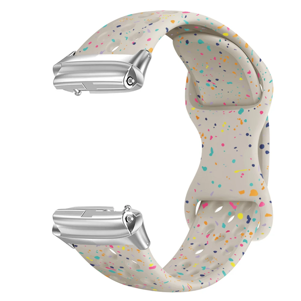 Silicone Strap with Metal Adapter for Smartwatch - Replacement Band Bracelet Accessory
