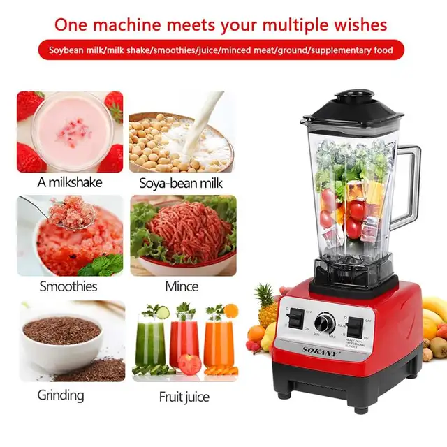 SK144 Professional Blender,450W High Power Countertop Blenders for Kitchen,50  Oz Blender Glass Jar for Shakes - AliExpress