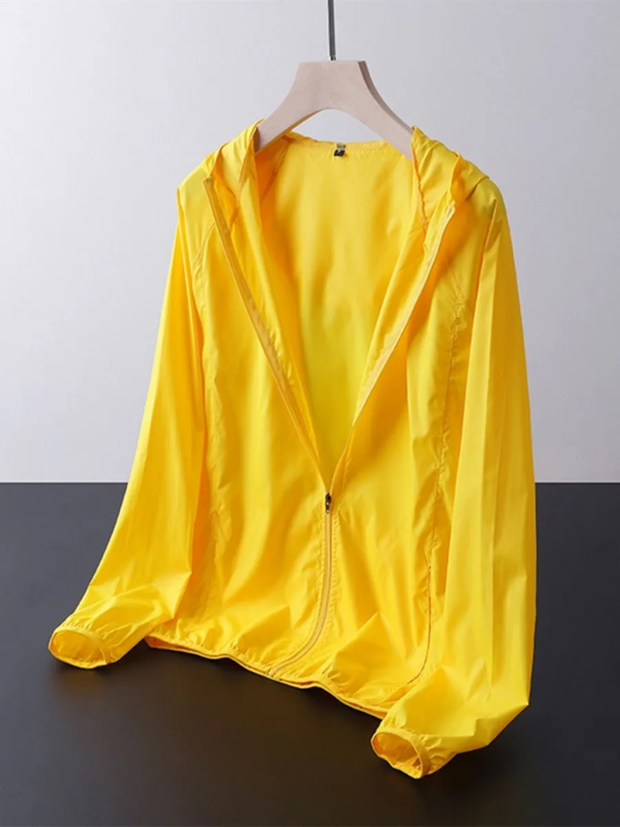 Waterproof Jacket Camping Sun Protection Thin Lightweight Breathable Bicycle Men Women Quick Dry