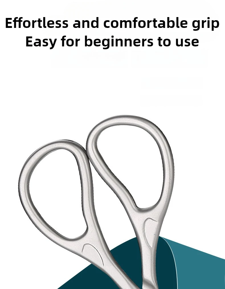 Cuticle Scissors Stainless Steel Sharp Blade Durable Rust Free Nail Care Tool
