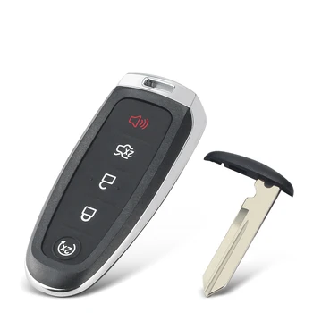10PCS Chiave telecomando per Ford Explorer Edge Escape Flex Taurus 2011 2012 2013 2014 Smart Car - KEYYOU 10PCS nuovo ricambio 5 pulsanti portachiavi per auto per Ford Explorer Edge Escape Flex