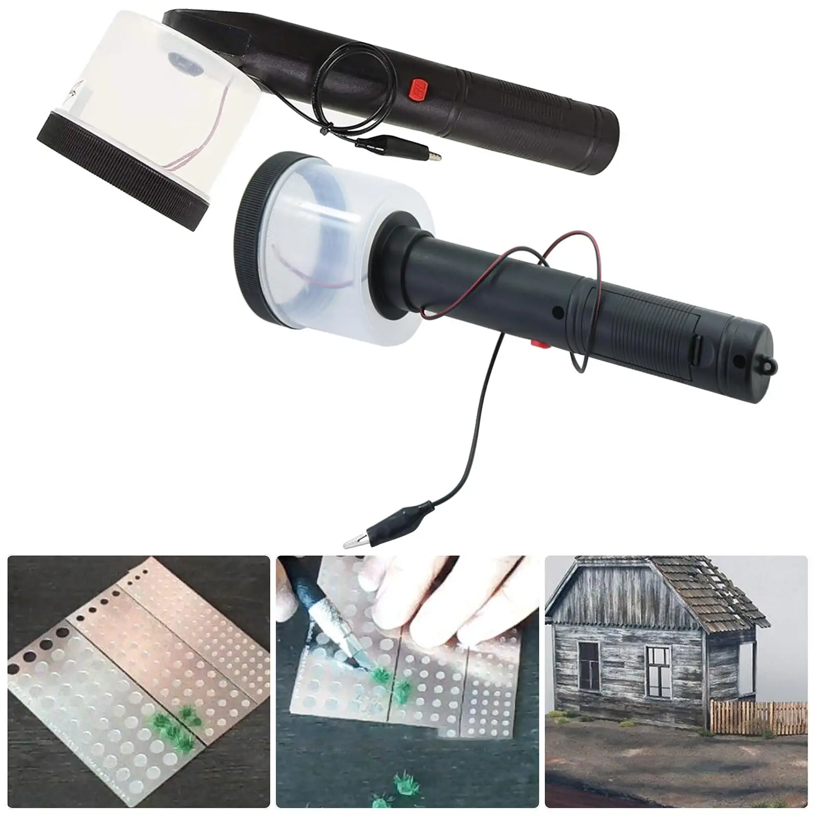 Mini Electrostatic Flocking Machine Planting Grass Machine DIY Craft