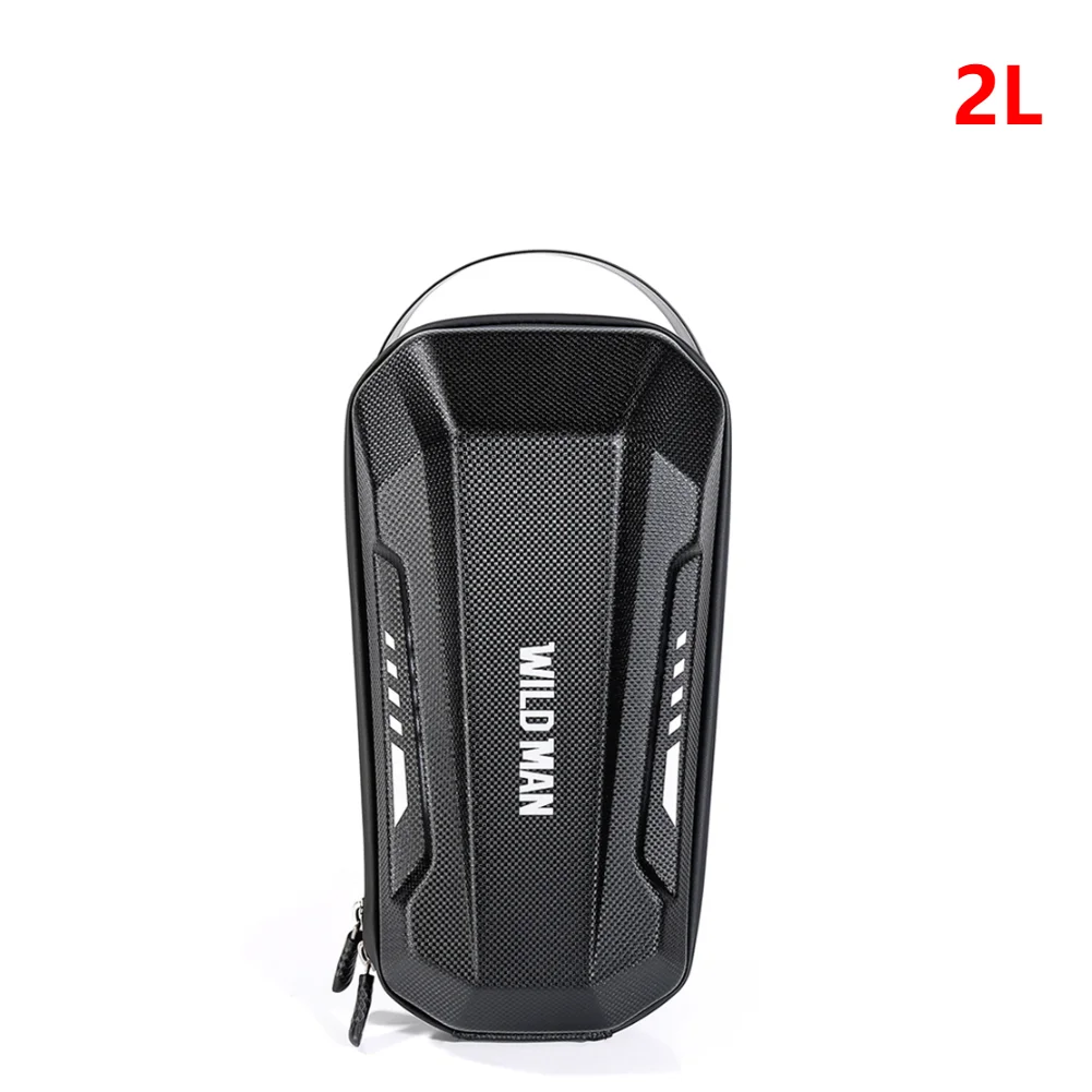 Electric Scooter Front Bag, 2-5L Capacity, EVA Hard Shell Handlebar Hanging Storage Bag