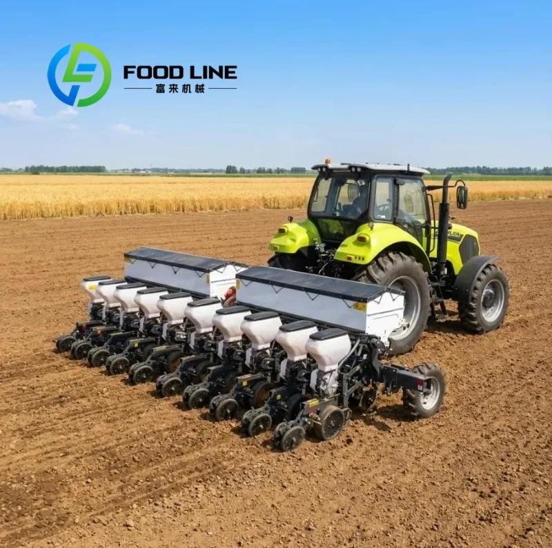 Seminatrice Montata su Trattore per Carichi Pesanti, Attrezzatura Agricola per Semina Progettata per Lavoro Continuo in Agricoltura Intensiva - immagine 2