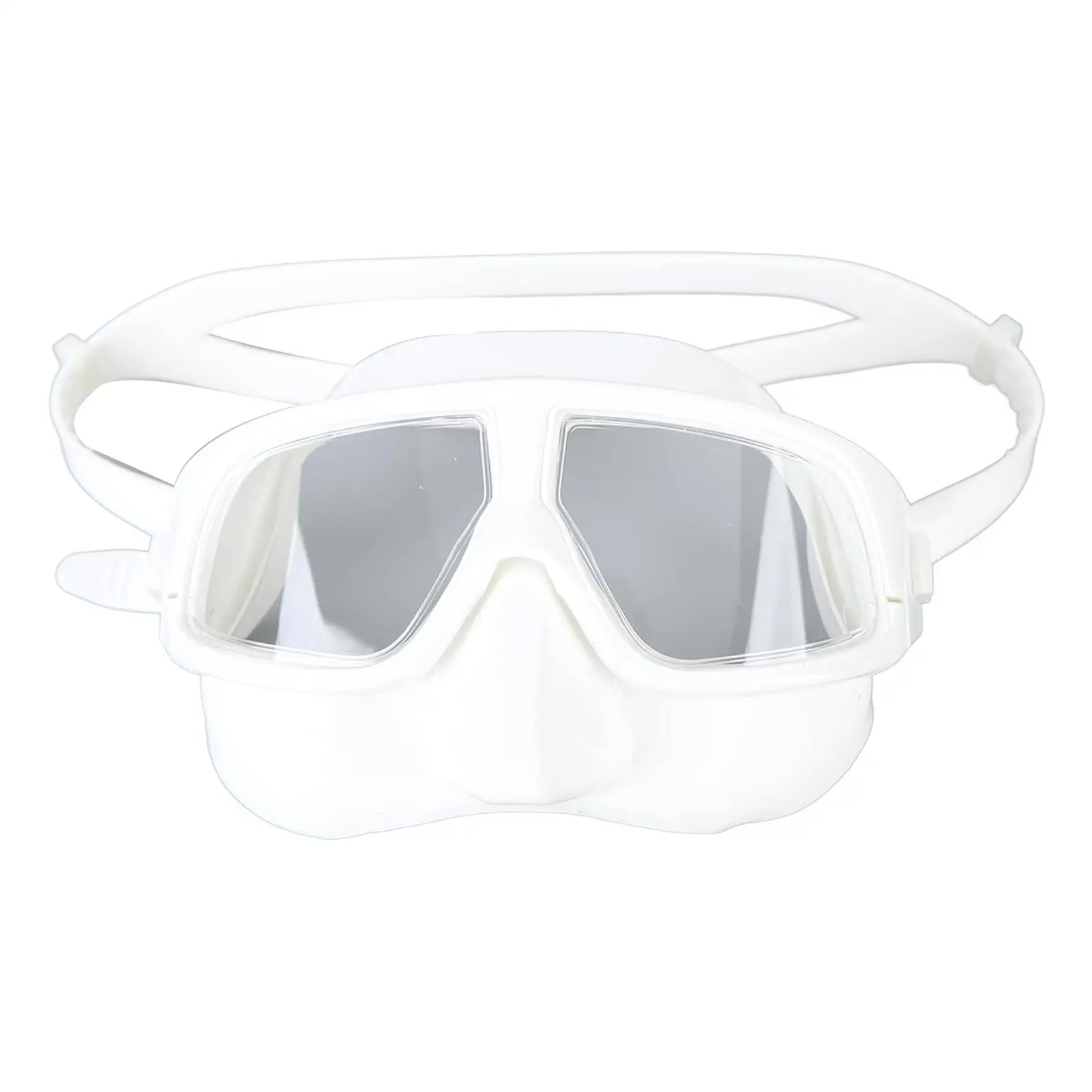 

Anti Fog Clear View Snorkel Goggles with UV Protection Tempered Glass Lens for Swimming and Snorkeling