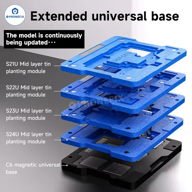 هولدر شبلنة البوردتين XZZ | لموديل سامسونج S21 Ultra (S21U) 4