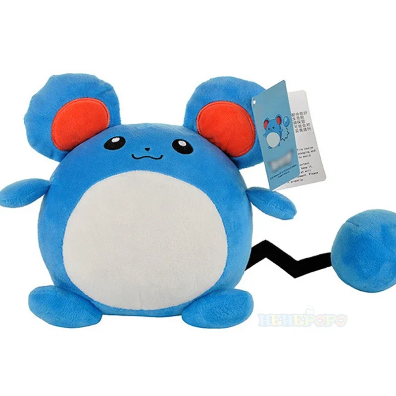 

Marill Плюшевые 23 см Оригинальные Плюшевые игрушки Pokemon Marill мягкие игрушки-животные куклы Подарки для детей