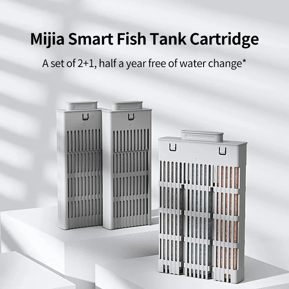 Mijia Fish Tank Filter Cartridge Set Aquarium Physical Biochemical Filtration 50W Heating Rod Smart Constant Temperature