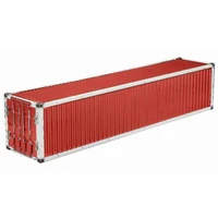 TOUCAN 40Ft Metal Frame Container Painted  For 1/14 RC Tractor Electric Truck Remote Control Car Toys Model THZH0417 1