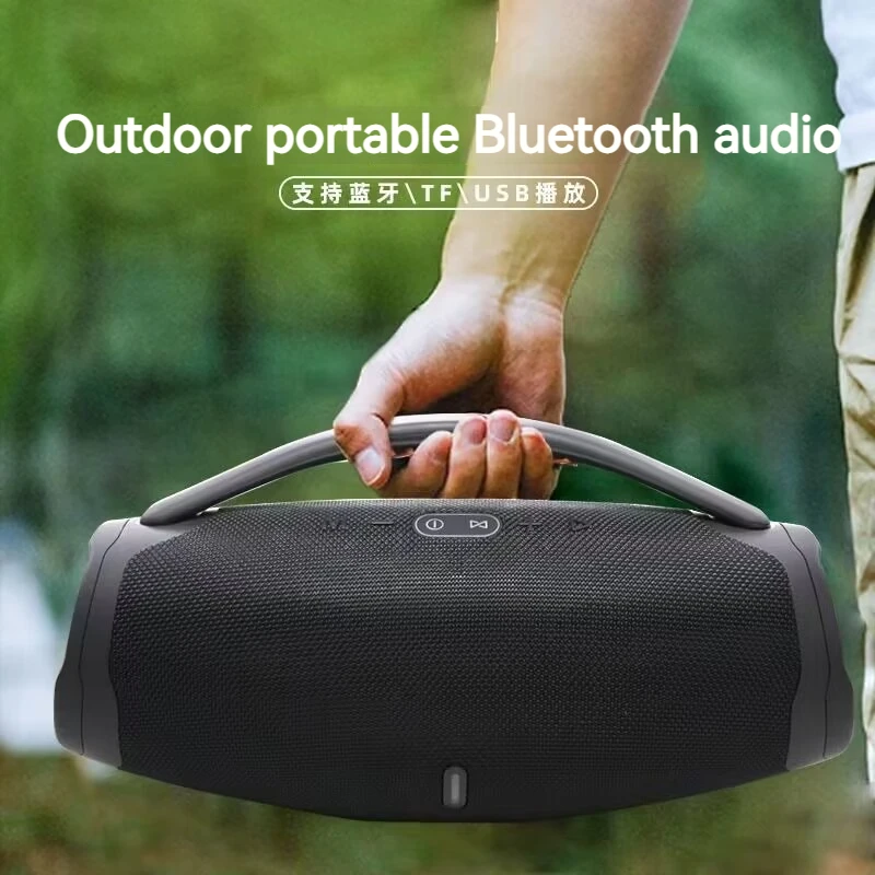 HighPower50WPortableBluetoothSpeakersPowerfulSoundboxWireless