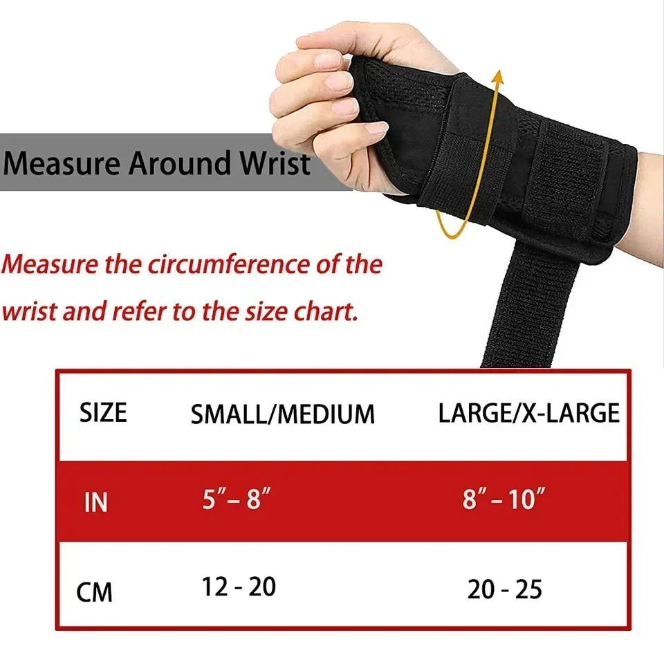 Adjustable Compression Wrist Band Support for Sprain Recovery Wrist Brace Treatment Joint Pain Relief Stabilizer for Arthritis