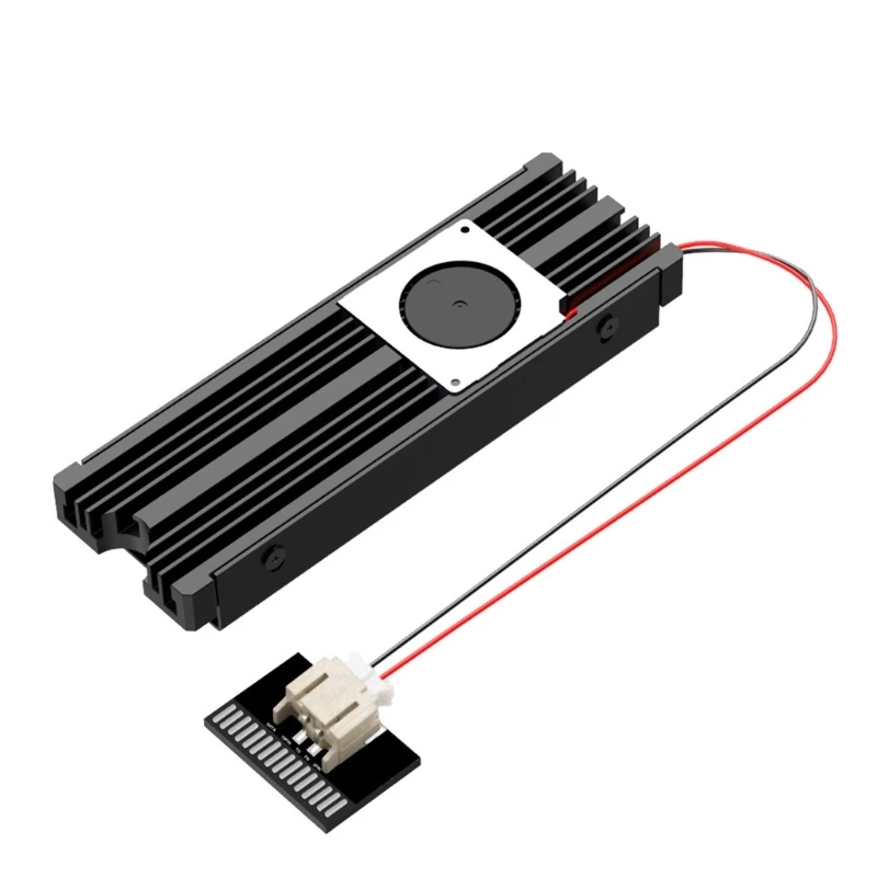 방열판 2280 SSD 하드 디스크용 NVME PCIE 알루미늄 냉각 방열판