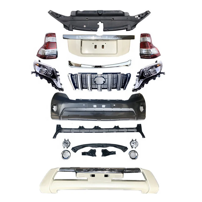 

Auto Parts Other Exterior Modified Body kit For Land Cruiser 10-13 Upgrade To 14-17 Plastic Kits