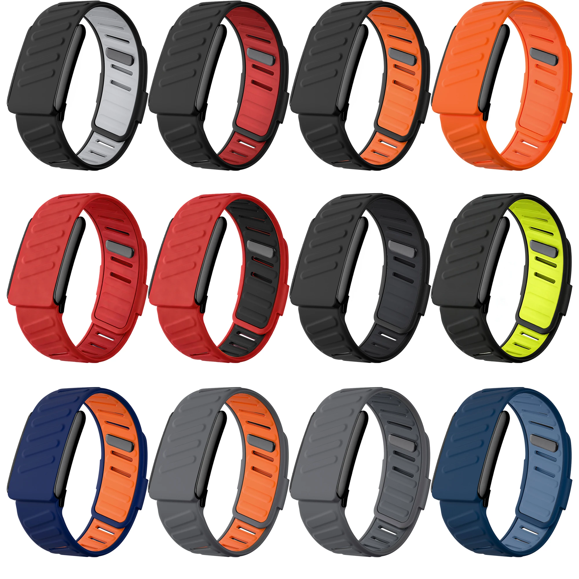 Waterproof Silicone Sport Strap for Whoop 5 - Soft, Adjustable Wristband