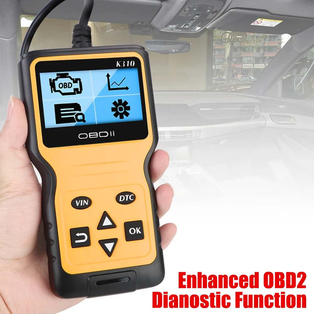 Universal car ignition tester obd2 code reader ferramentas de diagn