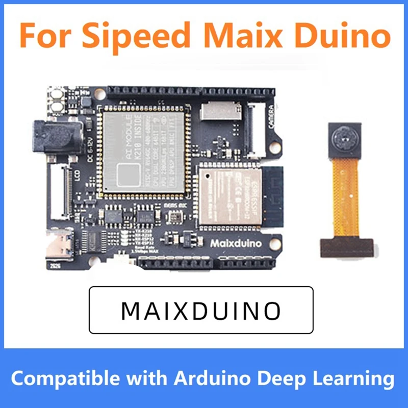 

Для Sipeed Maix Duino макетная плата K210 RISC-V AI + набор ESP32 модуль запасные части наборы с камерой