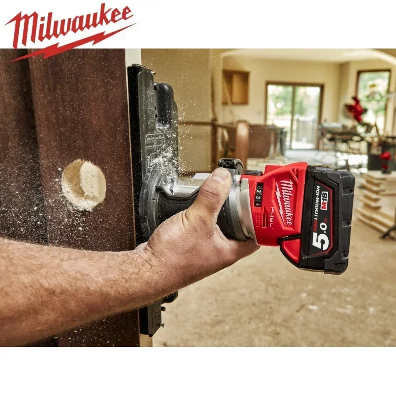 Milwaukee M18 FTR/2723 Electric Trimmer M18 FUEL&trade; Brushless Cordless Compact Router MILWAUKEE 18V Lithium Power Tools