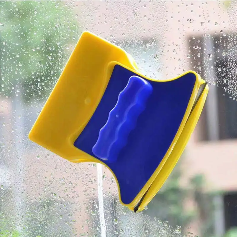 Magnetic Window Cleaner Brush Double-Sided Glass Cleaner with 1.5M Rope Wiper for Washing Windows window cleaning brush window cleaner household cleaning tool