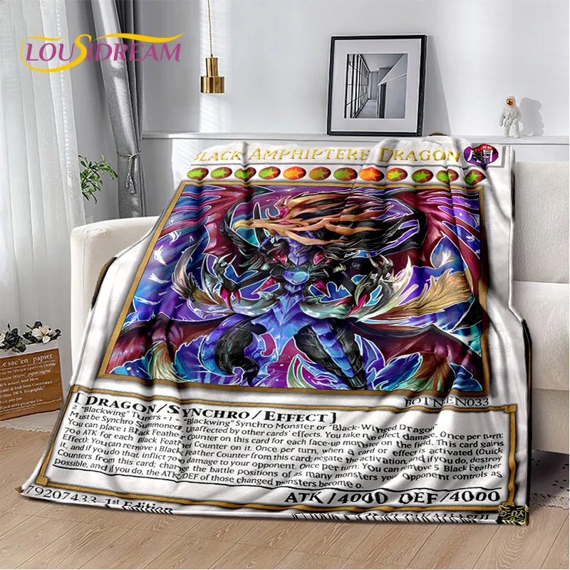 【新品】遊戯王デュエルモンスターズ ブランケット 毛布 Amazon｜遊戯王 Dark Magician Card フリース スロー ブランケット
