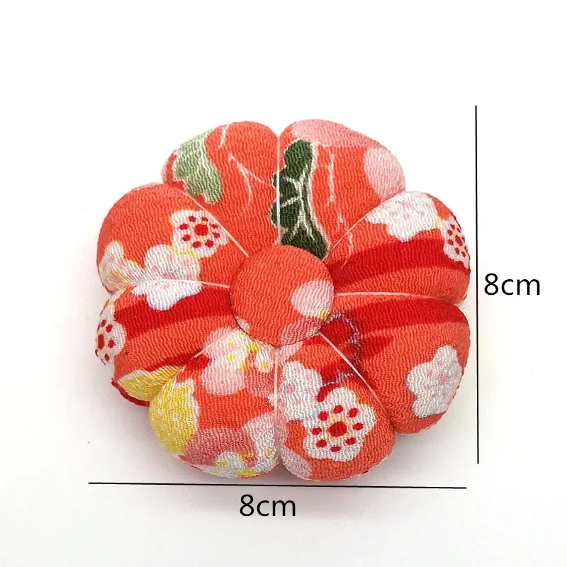 1Pc Pumpkin Shaped Needle Pin Cushion Sewing Needle Pillow DIY Tool Cross Stitch Sewing Accessories  Sewing Kit