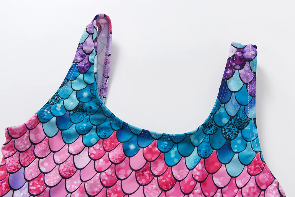 Description Picture 5 of itemNew Arrival Girls swimwear 3~12Year Girls swimsuit one piece  swimwear Kids Girls Swimming outfit Beach wear