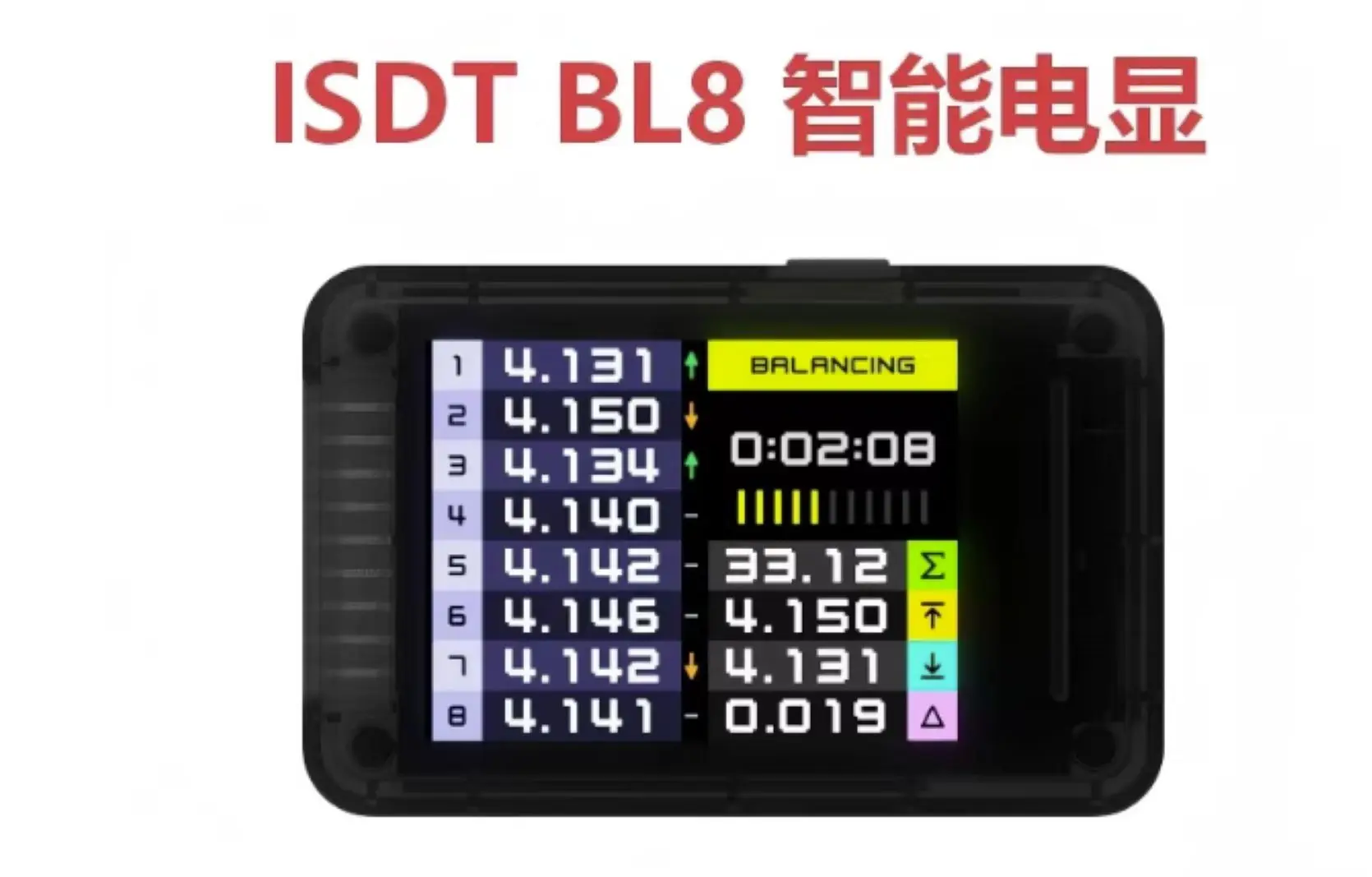 Chargeur Lipo ISDT BL8 2-8S / Q8 Max 1000W pour Drone RC FPV