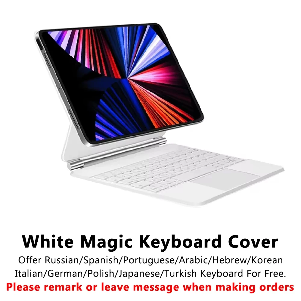 Magic Keyboard For iPad Air 11 13 2024 M2/M3 Air 4 5 Pro 11