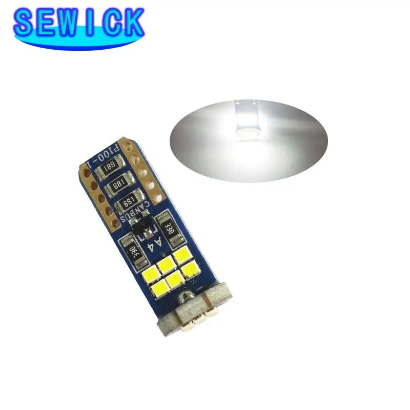 100pcs Canbus T10 Led W5W Led 18led 2016smd LED ���� ���� 194 168 �ǳ� �Ǳ� ���� ���� �÷���Ʈ ���� 6000K