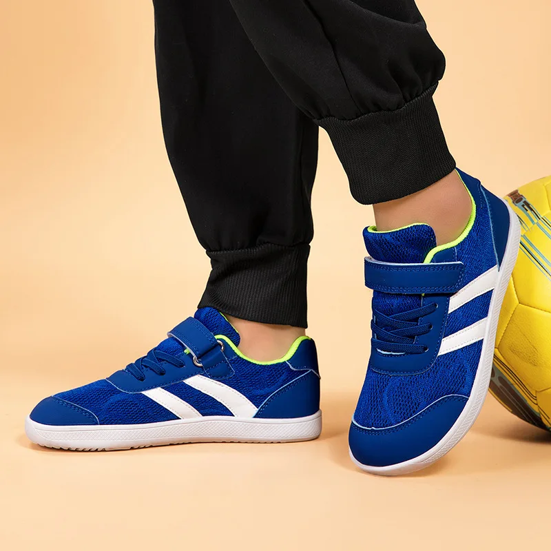 Outdoor Wide-toe Barefoot Shoes for Boys and Girls, Breathable Mesh Athletic Shoes, Suitable for Outdoor Casual Summer Use. - 4