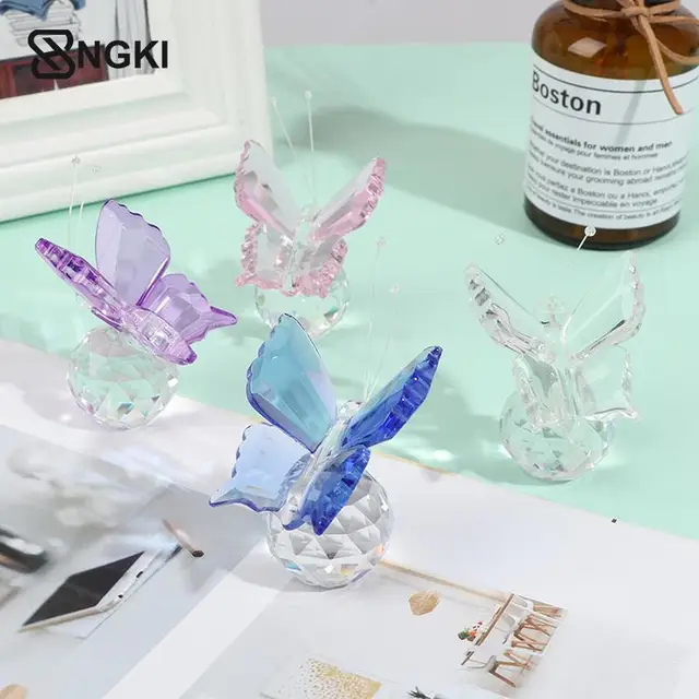 Crystal Butterfly Figurine: A Charming Addition to Your Home Décor