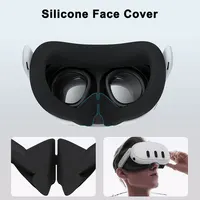 8 in 1 Silicone Cover Set for Oculus/Meta Quest 3 VR Headset Controller Protective Cover Lens Cap Face Case Eye Mask Accessories - Image 4