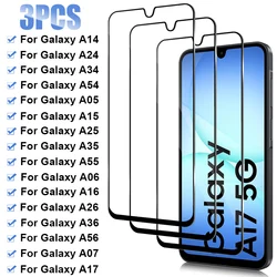 Premium Tempered Glass Screen Protector - 3 Pack - 3PCS Black Glass (For A05S)