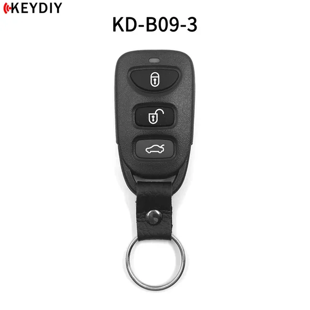 10pcs KEYDIY KD B09 กุญแจรถ 3/4 ปุ่ม Universal Remote กุญแจรถสําหรับ KD900 KD900 + URG200 KD-X2 B Series กุญแจรถ 6