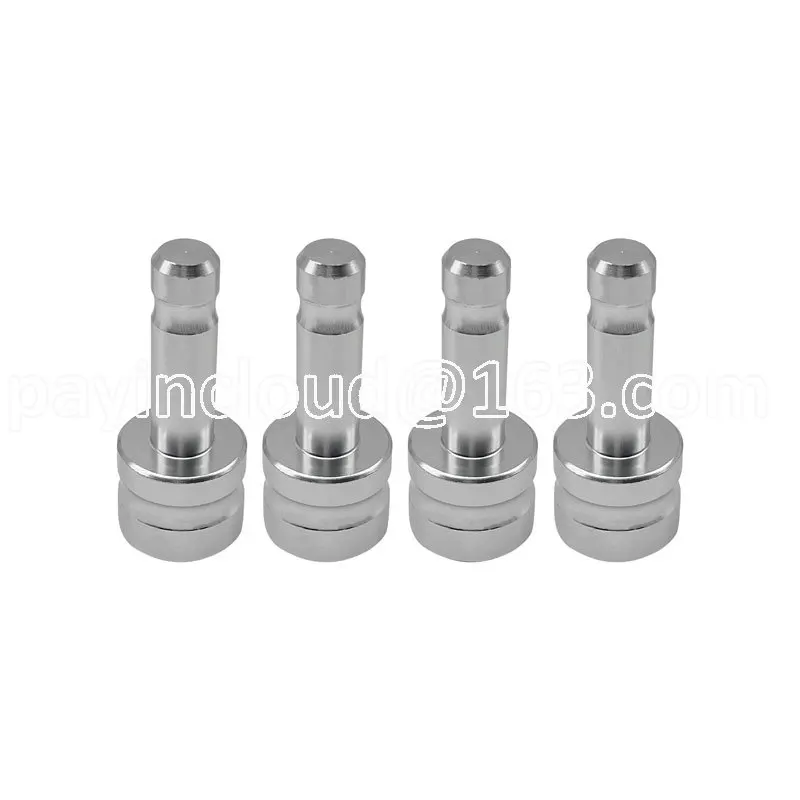 

4 шт. новый алюминиевый адаптер 1/4 "x 11" с внутренней резьбой на стойку диаметром 12 мм, подходит для призм Leica с защелкой