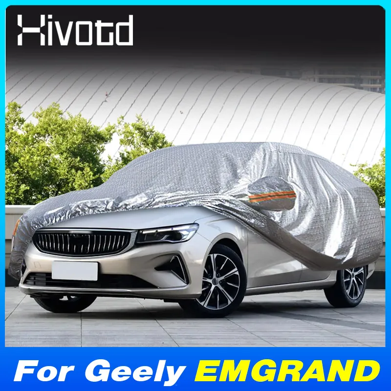 

Car Full Cover Outdoor Snow Sunshade Waterproof Dustproof Protection Parts For Geely EMGRAND 2022-2024 Exterior Accessories