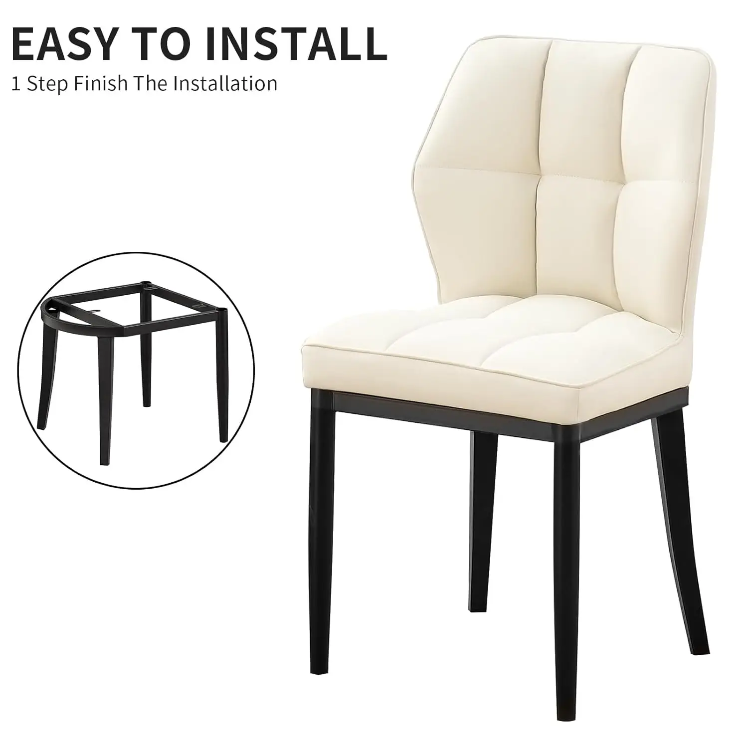 Mid-Century Modern Dining Chairs Set 5